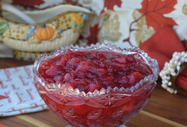 Cranberry Sauce with Apples Photo 1