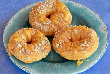 Tori's Air Fryer Pumpkin Bagels Photo 1