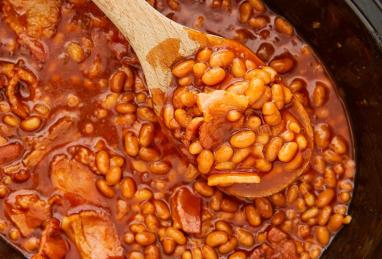 Slow Cooker Homemade Beans Photo 1