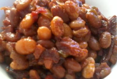 Slow Cooker Baked Beans Using Canned Beans Photo 1