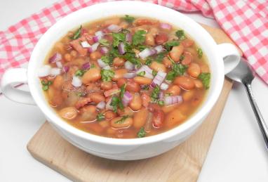 Simple Slow Cooker Pinto Beans and Ham Photo 1