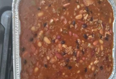 Baked Meaty Beans Photo 1