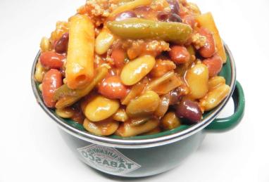 Slow Cooker BBQ Baked Beans Photo 1