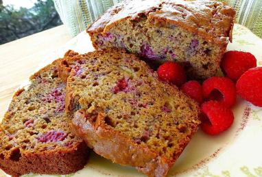 Raspberry Banana Bread Photo 1