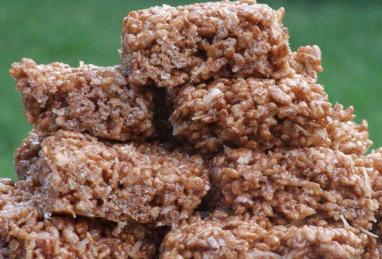 Coconut Chocolate Rice Krispie Treats Photo 1