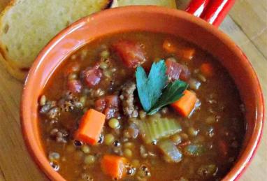 Beef and Lentil Soup Photo 1