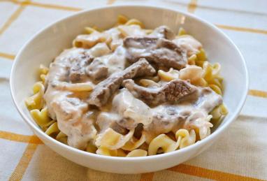 Beef Stroganoff with Steak Photo 1