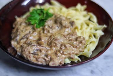 Beef Stroganoff with Ground Beef Photo 1