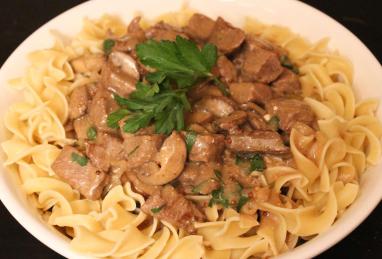 Classic Beef Stroganoff in a Slow Cooker Photo 1