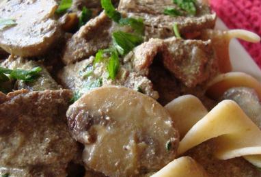 Beef and Mushroom Stroganoff, Aussie Style Photo 1