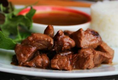 Asian Garlic Beef Cubes (Vietnamese Bo Luc Lac or Shaking Beef) Photo 1