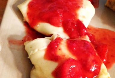 Strawberry Blintzes Photo 1