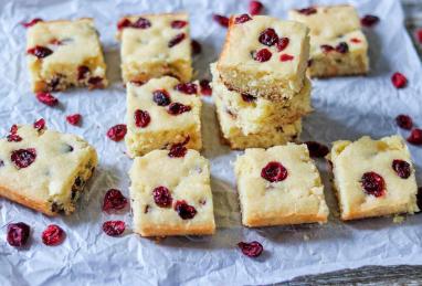 Cranberry-Lemon Blondies Photo 1