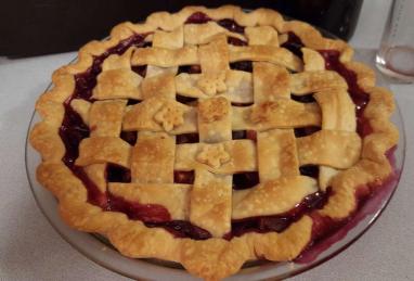 Blueberry Rhubarb Pie Photo 1