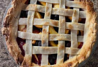 Cherry Berry Peach Pie Photo 1