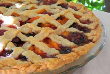 Summer is Here Triple Berry Peach Pie Photo 1