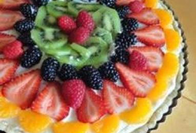 Beautiful Summer Fruit Tart Photo 1