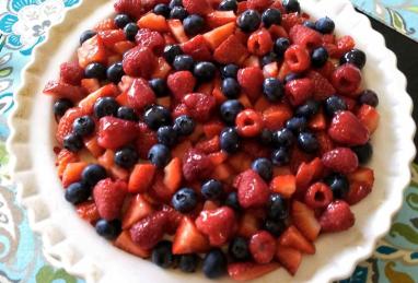 White Chocolate-Cream Cheese Fruit Tart Photo 1