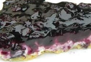 Meyer Lemon and Blueberry Cheese Tart Photo 1