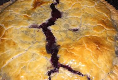 Ultimate Gooey Blueberry Pie Photo 1