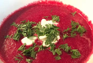 Cold Russian Borscht Photo 1