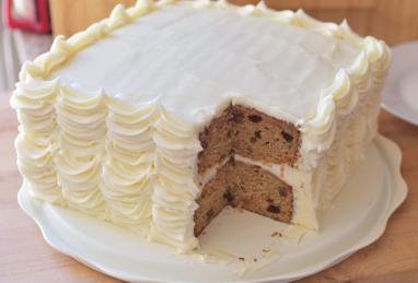 Carrot Apple Cake with Cream Cheese Frosting Photo 1