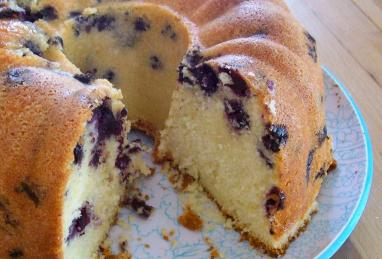 Blueberry-Lemon Pound Cake Photo 1