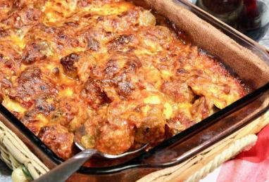 One-Dish Meatball and Ravioli Casserole Photo 1