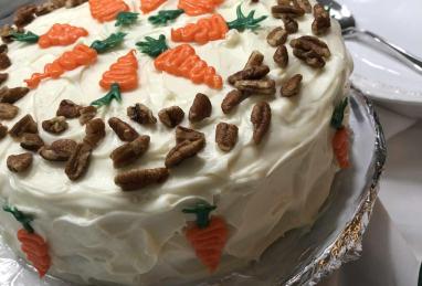 Carrot Cake with Pineapple Cream Cheese Frosting Photo 1