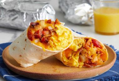 Freeze-and-Reheat Breakfast Burritos Photo 1