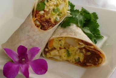 Chorizo Breakfast Burritos Photo 1