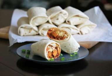 Make-Ahead Sweet Potato and Chorizo Breakfast Burritos Photo 1