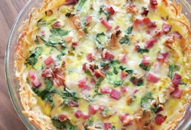 Shredded Potato Quiche Photo 1