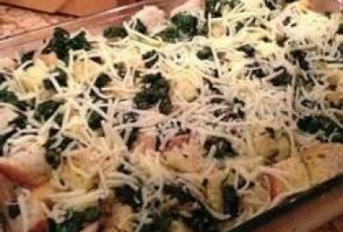 Make-Ahead Spinach and Mozzarella Breakfast Strata Photo 1