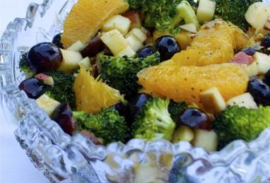 Fruit and Broccoli Buffet Salad Photo 1