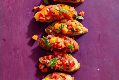 Papaya Bruschetta Photo 1