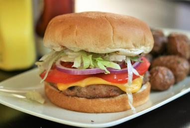 Seasoned Turkey Burgers Photo 1