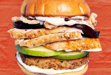 Ultimate Thanksgiving Leftovers Burger Photo 1