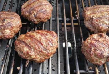 Grilled Bison Burgers Photo 1