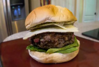 Air Fryer Burgers Photo 1