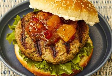 Grilled Lamb Burgers Photo 1