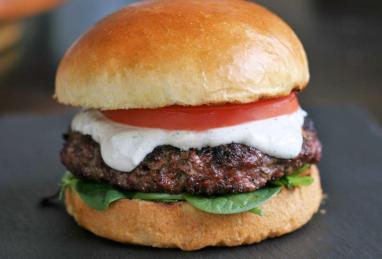 Feta-Stuffed Hamburgers Photo 1