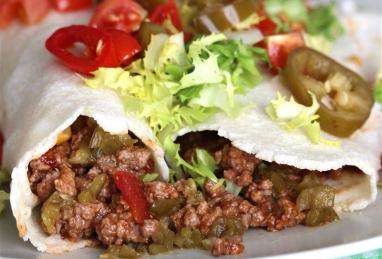 Spicy Beef Burritos Photo 1