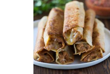 Crispy Bean and Cheese Burritos Photo 1