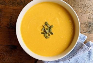 Creamy Vegan Butternut Squash Soup Photo 1