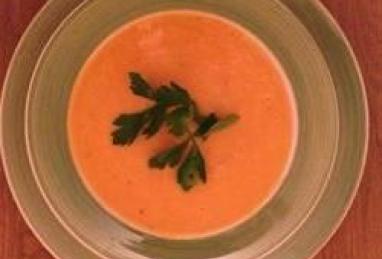 Vegan Butternut Squash Soup with Almond Milk Photo 1