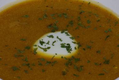 Roasted and Curried Butternut Squash Soup Photo 1