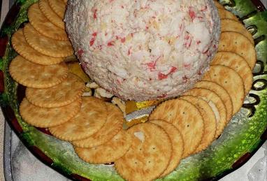 Devil Crab Cream Cheese Ball Photo 1