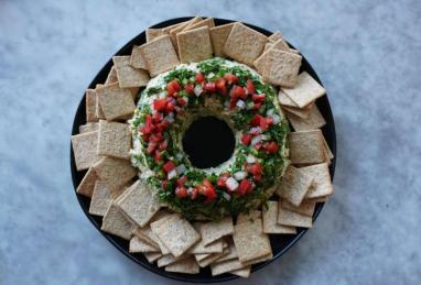 Taco Cheese Ball Wreath Photo 1