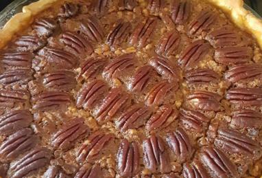 Custard Pecan Pie Photo 1